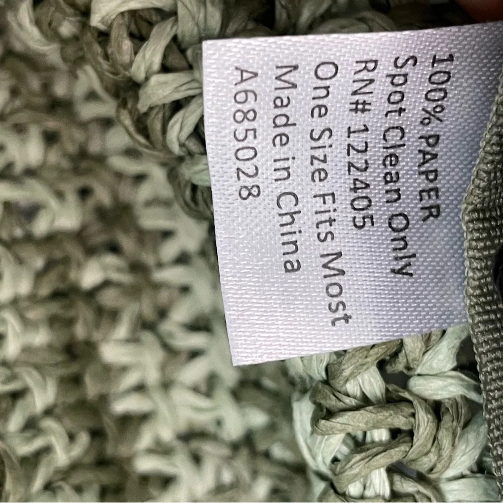 San Diego Hat Co. Hat Sun Travel Lightweight Packable Floppy Striped Olive Green